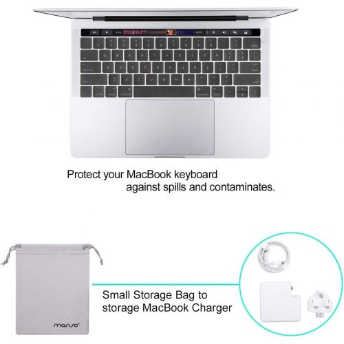  [아마존베스트]MOSISO MacBook Pro 13 inch Case 2019 2018 2017 2016 Release A2159 A1989 A1706 A1708,Plastic Hard Shell& Keyboard Cover& Screen Protector& Storage Bag Compatible Newly MacBook Pro 1