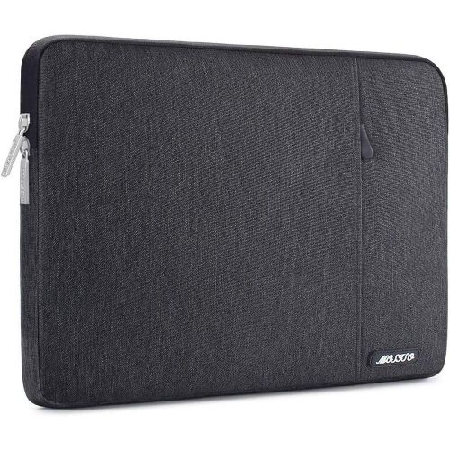  [아마존베스트]MOSISO Laptop Sleeve Bag Compatible 13-13.3 Inch MacBook Pro, MacBook Air, Notebook Computer, Vertical Style Water Repellent Polyester Protective Case Cover with Pocket, Space Gray