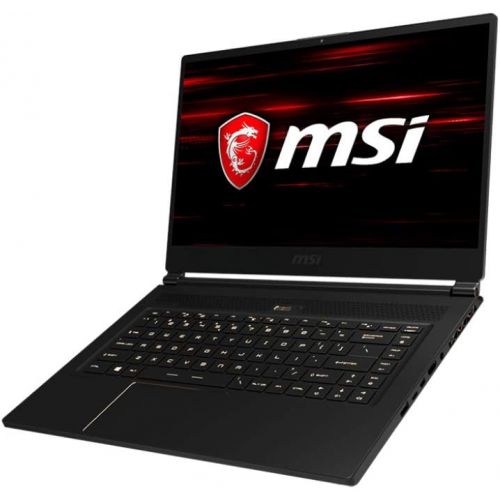  MSI GS65 Stealth THIN-068 144Hz 7ms Ultra Thin 4.9mm Gaming Laptop i7-8750H (6 cores), GTX 1070 8G, 32GB DRAM, 1TB NVMe SSD, 15.6, Black w Gold Diamond Cut, RGB KB, Win 10 Pro 64