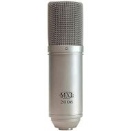 MXL 2006 Large Gold Diaphragm Condenser Microphone with MXL-57 Shock Mount and Carrying Case