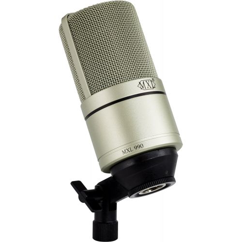  MXL Mics MXL 990 Condenser Microphone with Shockmount