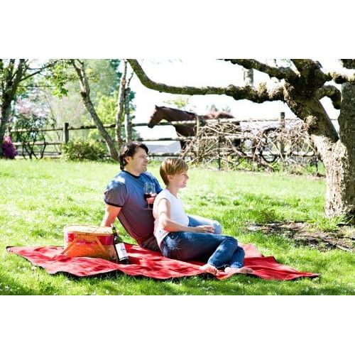  Mambe Large Essential 100% WaterproofWindproof Stadium, Camping, Picnic and Outdoor Blanket Made in the USA