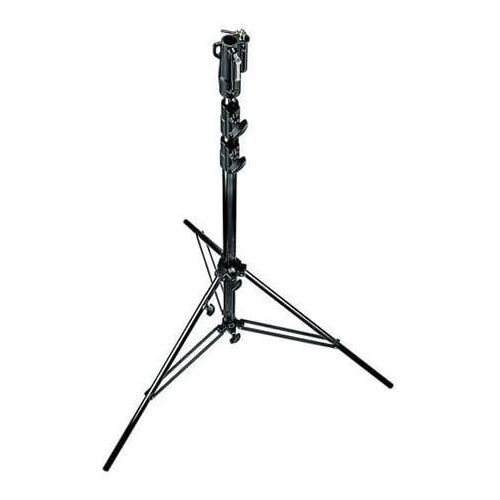  Manfrotto 126BSUAC Heavy Duty Stand Air Cushioned with Leveling Leg (Black)