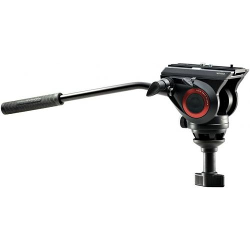  Manfrotto 526,536K Video Tripod Kit Includes 526 Video Head and 536 Tripod Legs (Black)