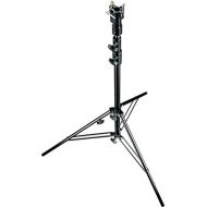 Manfrotto 007BUAC Air Cushioned Aluminum Senior Stand with Leveling Leg (Black)