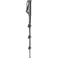 Manfrotto Xpro Monopod Plus Carbon Fiber 5 Section, Black (MPMXPROC5US)