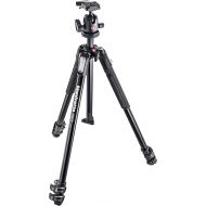 Manfrotto MK190X2-BH 190 Aluminum 3 Section Tripod Kit with 496RC2 Head (Black)