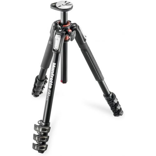  Manfrotto 190XPRO 4-Section Aluminum Kit with XPRO 3W Head (MK190XPRO43W)