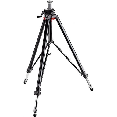  Manfrotto 058B Triaut Camera Tripod - Replaces 3251 and 3051 (Black)