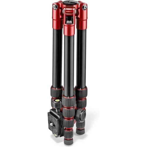  Manfrotto Tripod, Lightweight Element Traveler Big Red (MKELEB5RD-BH)