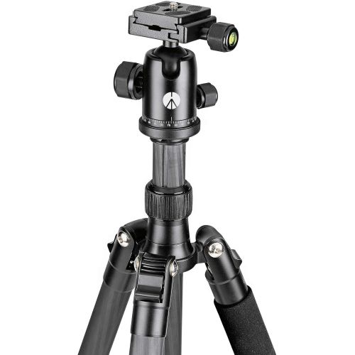  Manfrotto Tripod, Lightweight Element Traveler Big Red (MKELEB5RD-BH)