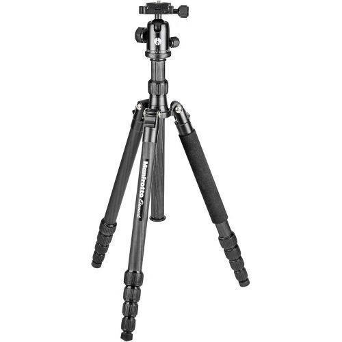  Manfrotto Tripod, Lightweight Element Traveler Small Blue (MKELES5BL-BH)