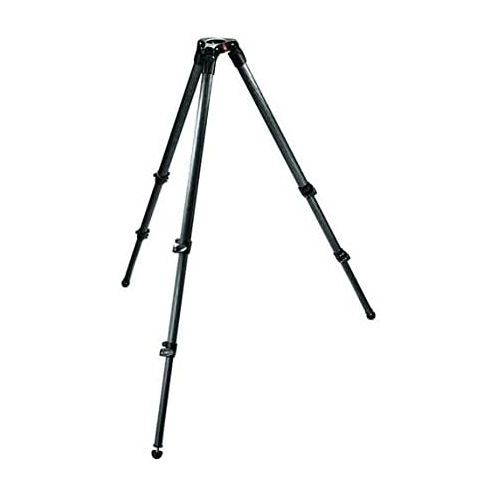  Manfrotto 535 Carbon Fiber 2-Stage Video Tripod with 75mm Bowl (Black)