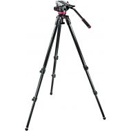 Manfrotto MVK502055XPRO3 Photo Video Hybrid Kit with 502 Series Head, Black