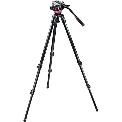  Manfrotto MVK502055XPRO3 Photo Video Hybrid Kit with 502 Series Head, Black