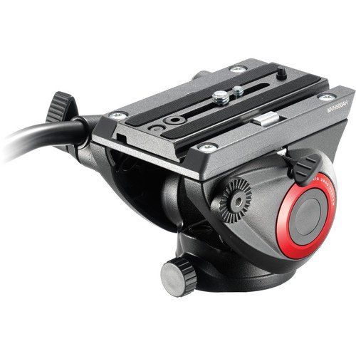  Manfrotto MVK500190X3 Photo Video Hybrid Kit with 500 Series Head, Black