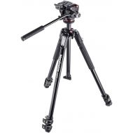 Manfrotto MK190X3-2W 190 Aluminum 3 Section Tripod Kit with MHXPRO-2W Fluid Head (Black)
