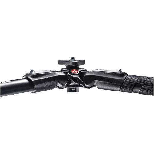  Manfrotto MK190X3-2W 190 Aluminum 3 Section Tripod Kit with MHXPRO-2W Fluid Head (Black)