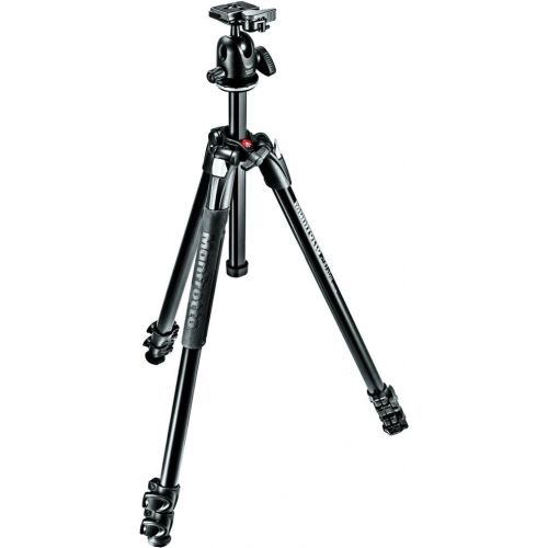  Manfrotto MK290XTA3-3WUS 290 Xtra 3-Way Head Kit (Black)