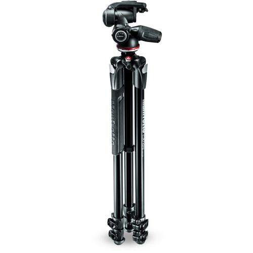  Manfrotto MK290XTA3-3WUS 290 Xtra 3-Way Head Kit (Black)