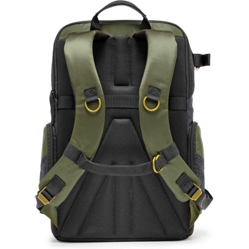  Manfrotto MB MS-BP-IGR Medium Backpack for DSLR Camera & Personal Gear (Green)