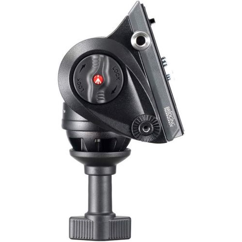  Manfrotto MVH500AH Flat Base Pro Fluid Head (Black)