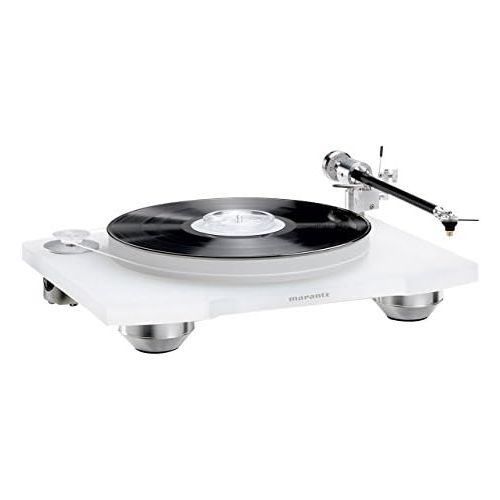 마란츠 Marantz TT-15S1 Reference Belt Drive Turntable with Cartridge (Transparent White)