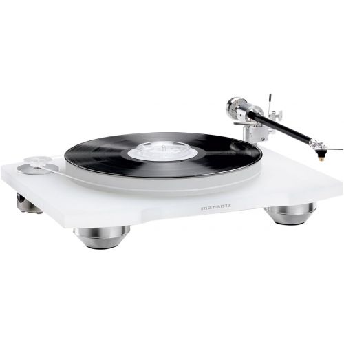 마란츠 Marantz TT-15S1 Reference Belt Drive Turntable with Cartridge (Transparent White)