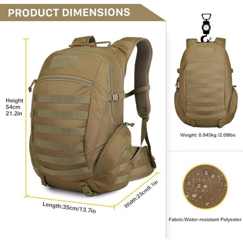  Mardingtop 35L40L Tactical Backpacks Molle Hiking daypacks for Camping Hiking Military Traveling