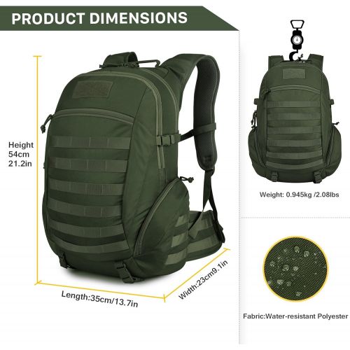  Mardingtop 35L40L Tactical Backpacks Molle Hiking daypacks for Camping Hiking Military Traveling