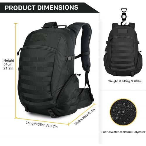  Mardingtop 35L40L Tactical Backpacks Molle Hiking daypacks for Camping Hiking Military Traveling