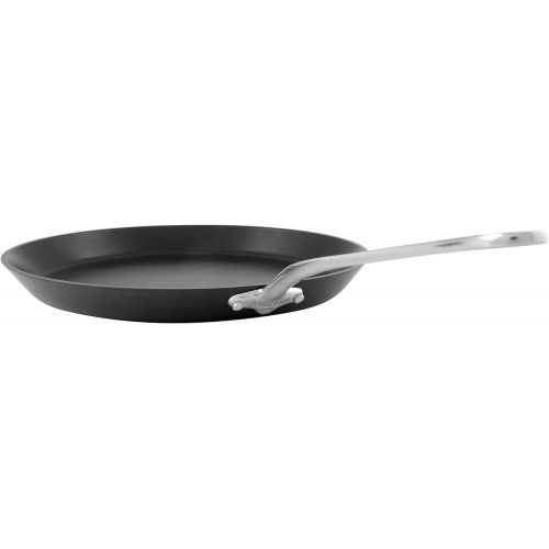  Mauviel 8620.30 Mstone3 MStone3 Nonstick Crepe Pan 11.8 SS Handle, Black