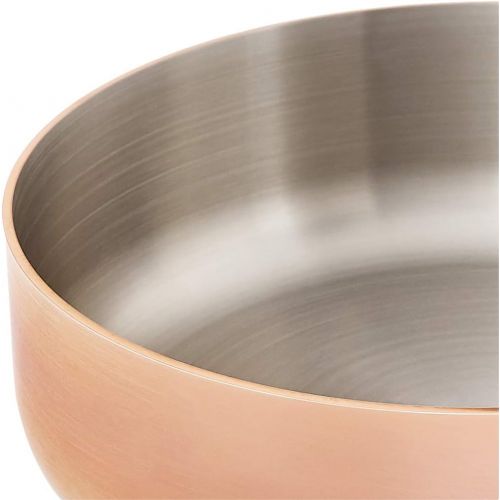  Mauviel 6541.21 MHeritage M250C 2.5mm Copper Saute Pan with Lid, 1.9 quart,