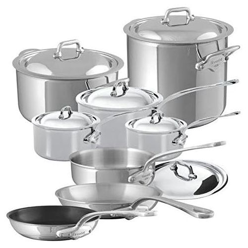  Mauviel MCook - 14 Piece Set - (5210.15, 5210.17, 5210.21, 5211.25, 5242.24, 5213.30, 5231.25, 5232.25)