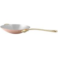 Mauviel 6732.30 MHeritage M150B Copper Wok Pan, 11.8 Bronze Handle