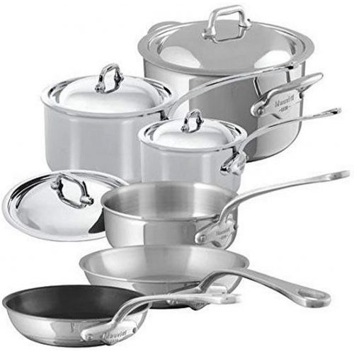  Mauviel MCook - 10 Piece Set - (5210.17, 5210.21, 5242.24, 5213.30, 5211.25, 5231.25)