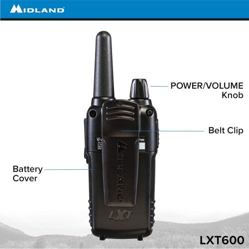  Midland LXT600VP3 FRSGMRS 2-Way Radio Up to 26-Miles 36 Channels 8 PACK