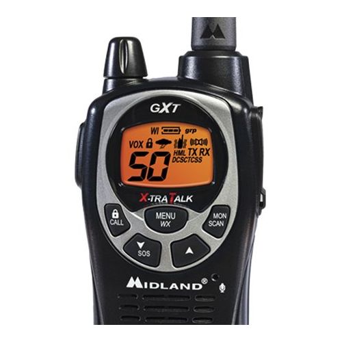  Midland GXT1000VP4 36-Mile JIS4 Waterproof 50-Channel FRSGMRS Two-Way Radio (12 Pack )