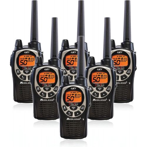  Midland GXT1000VP4 36-Mile JIS4 Waterproof 50-Channel FRSGMRS Two-Way Radio (12 Pack )