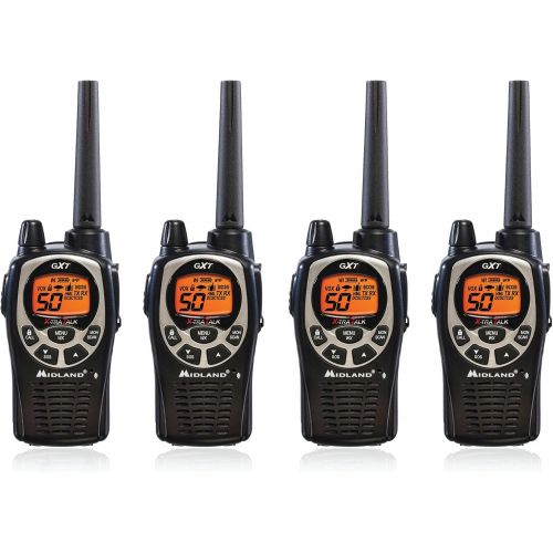  Midland GXT1000VP4 36-Mile JIS4 Waterproof 50-Channel FRSGMRS Two-Way Radio (12 Pack )