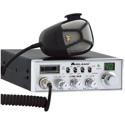  Midland 5001Z 40-Channel Mobile CB with Switchable Noise Filter