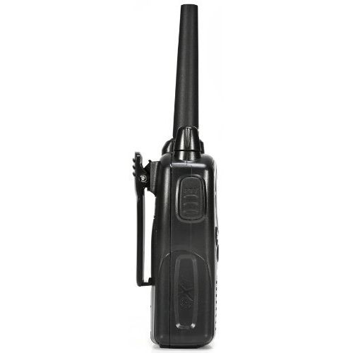  Midland GXT1000X6VP4 50 Channel GMRS Two-Way Radio - Up to 36 Mile Range Walkie Talkie - BlackSilver (Pack of 6)