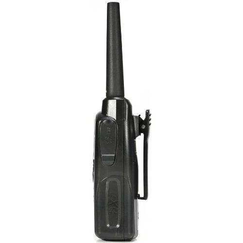  Midland GXT1000X6VP4 50 Channel GMRS Two-Way Radio - Up to 36 Mile Range Walkie Talkie - BlackSilver (Pack of 6)
