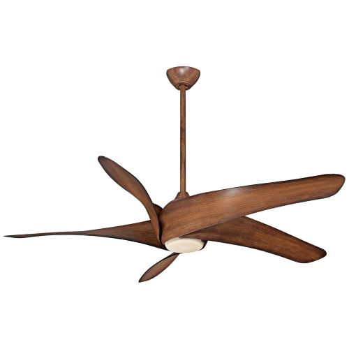  Minka-Aire F905L-DK, Artemis XL5 LED Distressed Koa 62 Ceiling Fan with Light & Remote Control