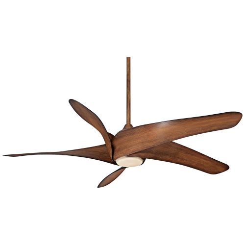  Minka-Aire F905L-DK, Artemis XL5 LED Distressed Koa 62 Ceiling Fan with Light & Remote Control