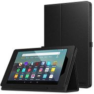 [아마존베스트]MoKo Case Fits All-New Amazon Fire 7 Tablet (9th Generation, 2019 Release), Slim Folding Stand Smart Shell Multiple Viewing Angles Cover with Auto Wake/Sleep - Black