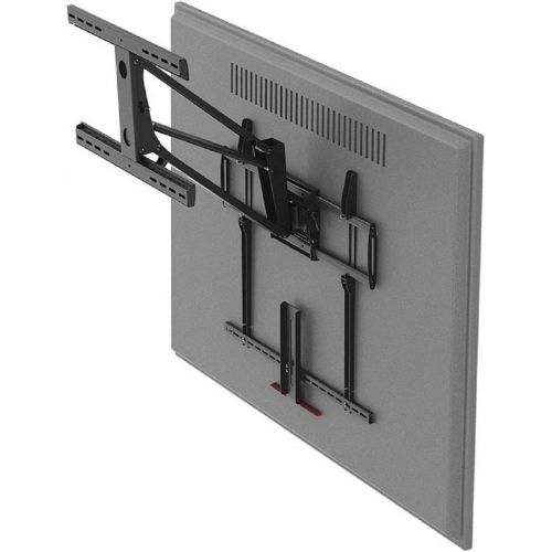  Monoprice Above Fireplace Pull-Down Full-Motion Articulating TV Wall Mount Bracket - For TVs 55in to 100in Max Weight 154lbs VESA Patterns Up to 800x400 Rotating Height Adjustable