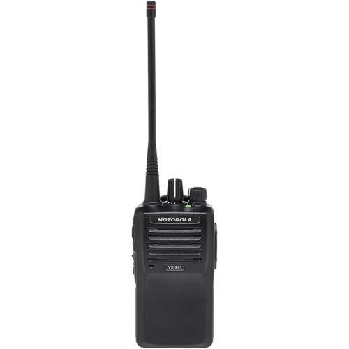 모토로라 Motorola Solutions Motorola VX-261-D0 VHF 136-174 MHz Handheld Two-way Tranceiver 5 Watts, 16 Channels - PREPROGRAMMED