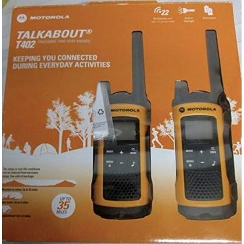 모토로라 Motorola Solutions Motorola Talkabout T402 FRSGMRS Two-Way Radio 6-Pack