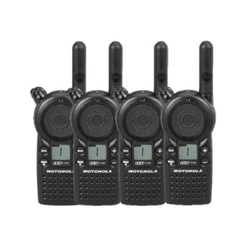 모토로라 Motorola Solutions 4 Pack of Motorola CLS1110 Two Way Radio Walkie Talkies (UHF)